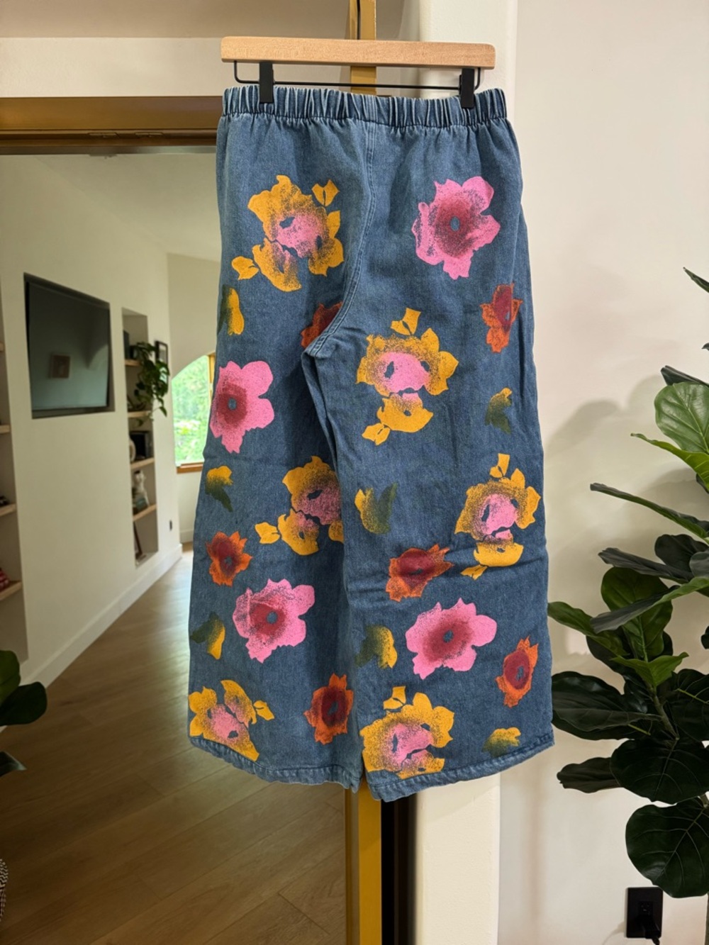 Jungmaven Floral Denim Disco Pants - Picture 3 of 10